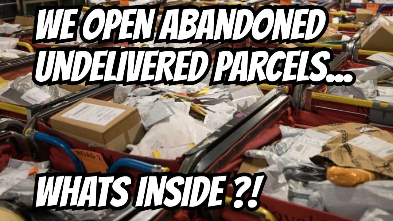 We open Lost and Undelivered Mail & Parcels - What will we find?