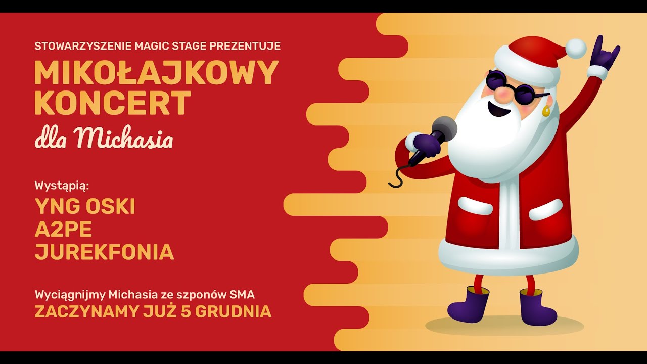 Mikołajkowy Koncert na Żywo dla Michasia z SMA - 1 część