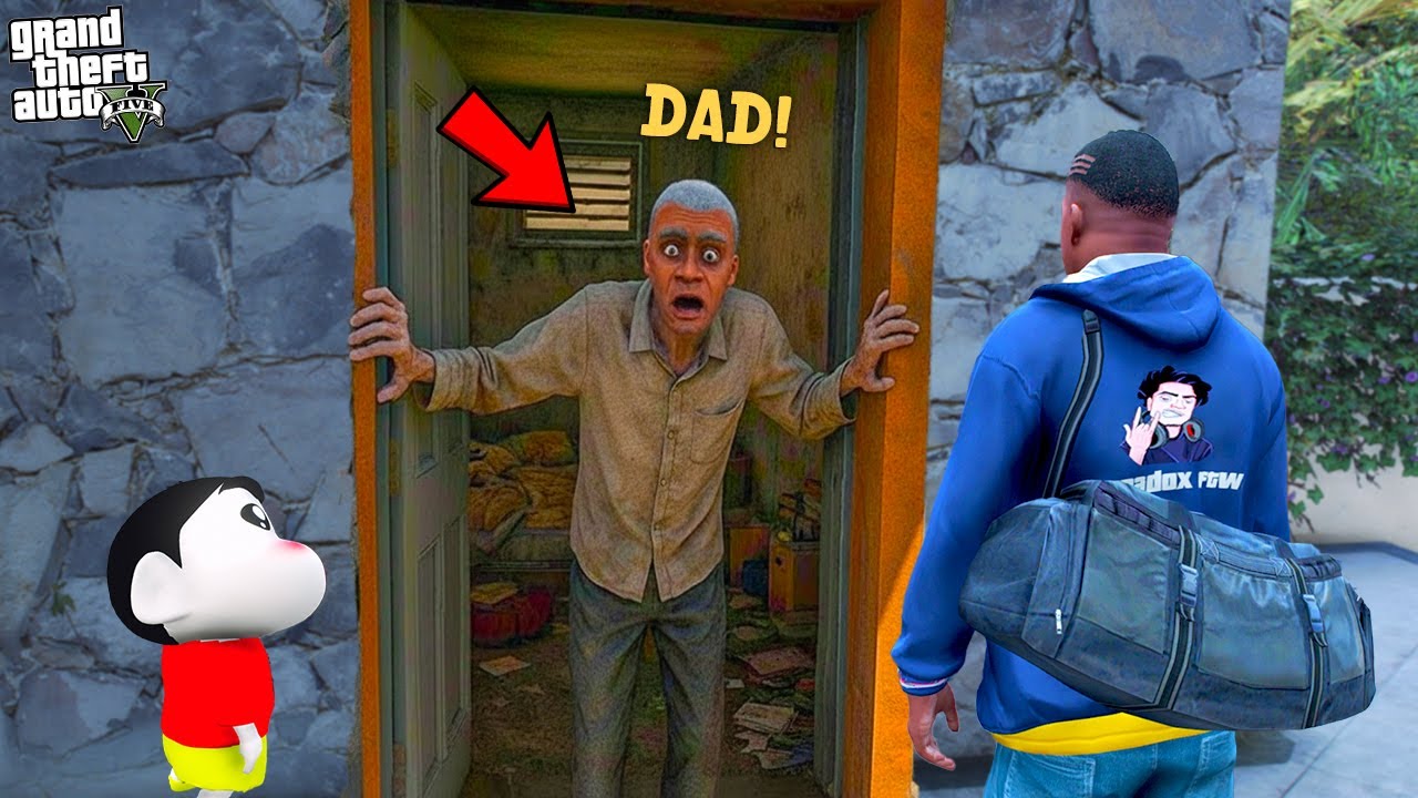 Shinchan and Franklin Finally Found Franklin’s Dad After  Long Years In GTA 5 | Paradox FTW
