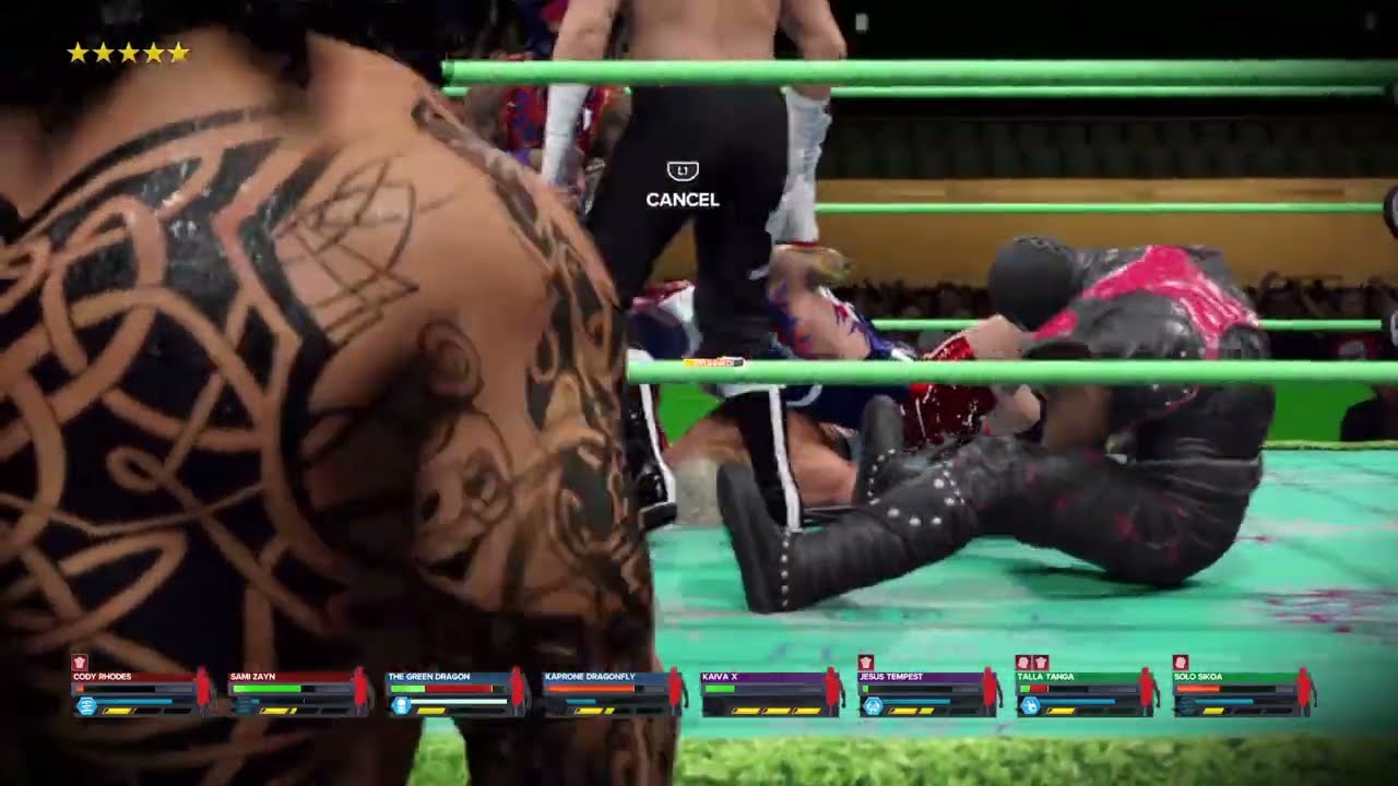 WWE 2K25 8 MEN TORNADO TAG TEAM MATCH
