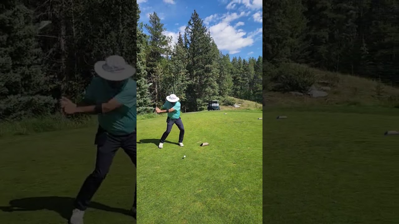 Breathtaking mountain views at Silvertip Golf Resort