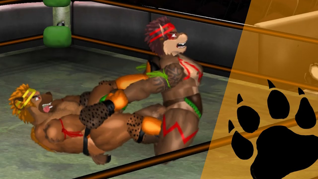 [Gyakuryona] Tribal hyena dominates Tribal wolf