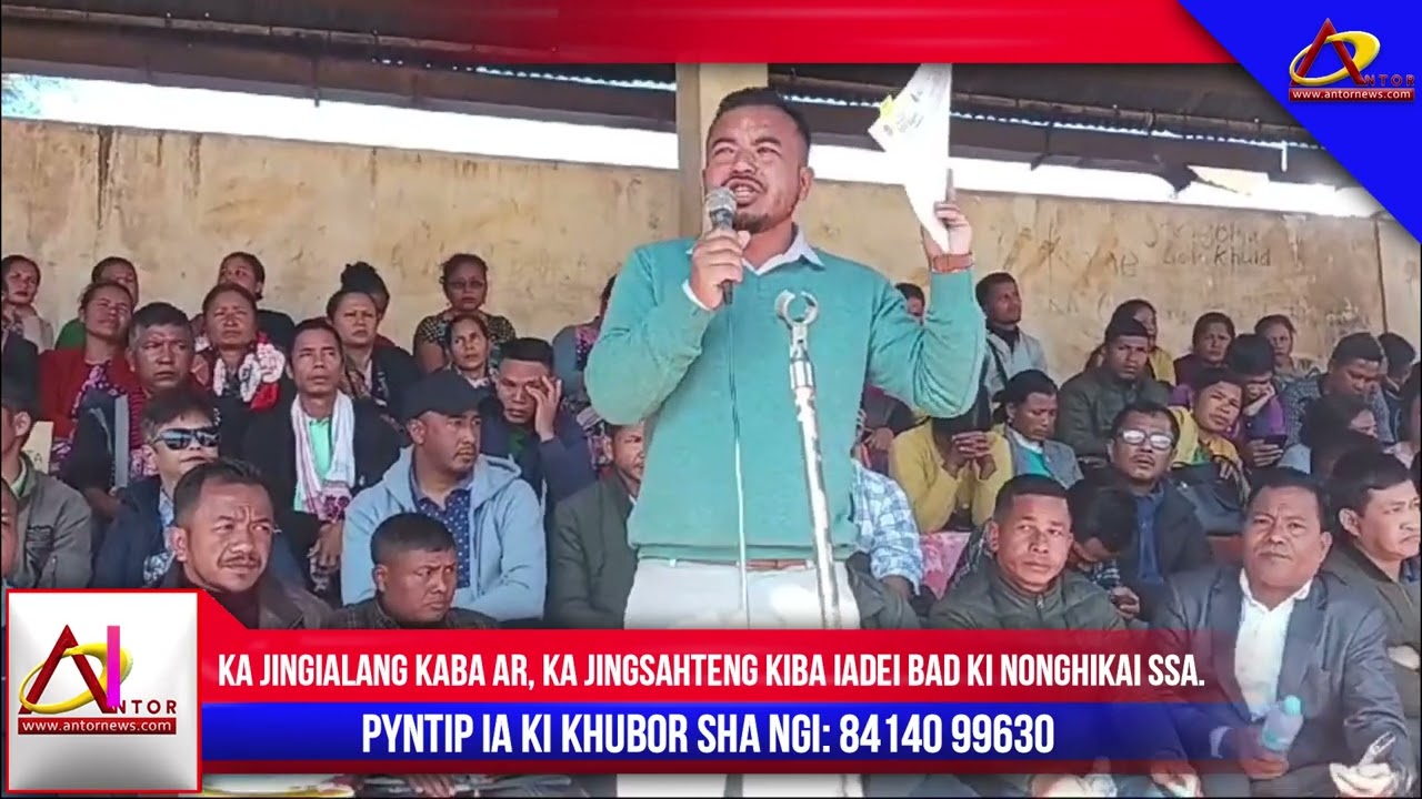 Ka jingialang kaba ar, ka jingsahteng kiba iadei bad ki nonghikai SSA.