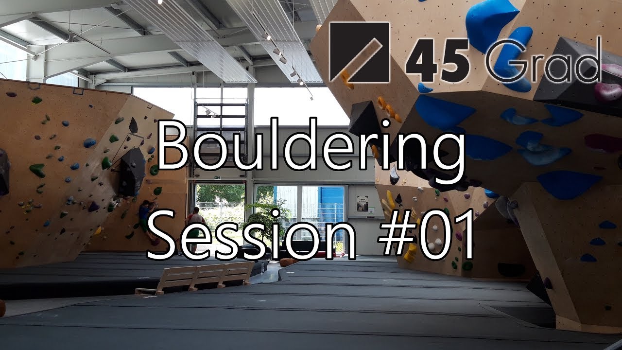 Bouldering Session #01 | visiting the 45 Grad gym in Rostock