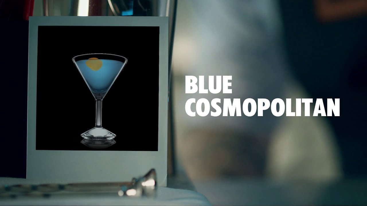 BLUE COSMOPOLITAN DRINK RECIPE - HOW TO MIX