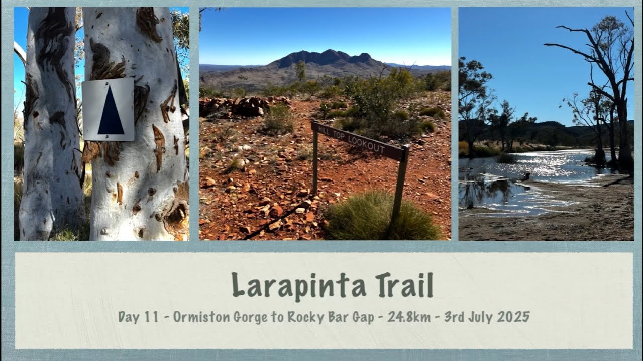 Larapinta Trail 2025 - Day 11