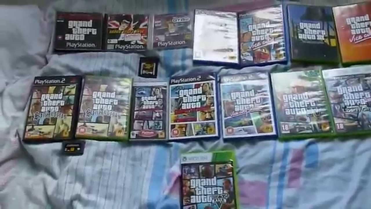 TV SW (PL) - Moja kolekcja Grand Theft Auto na konsole