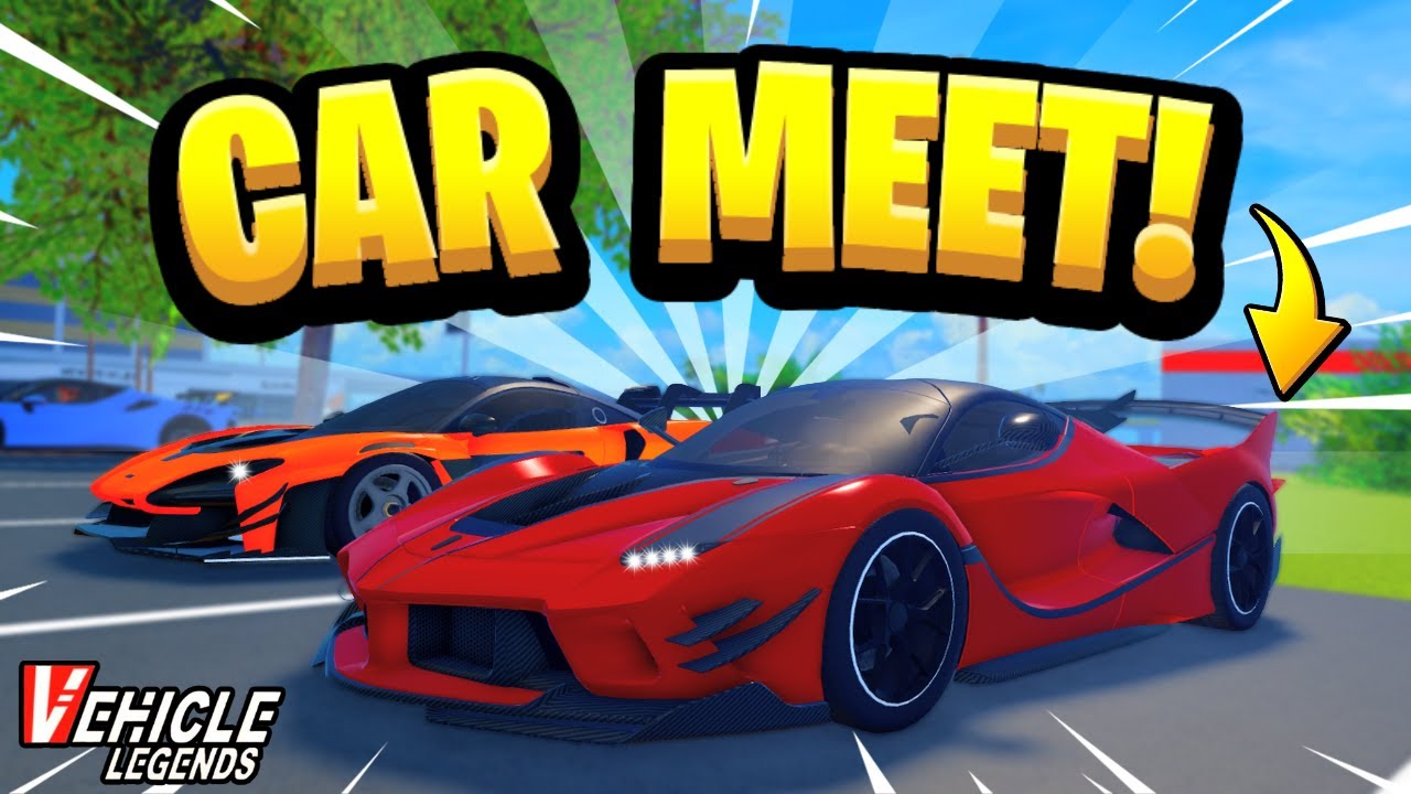 INSANE Car Meet in ROBLOX Vehicle Legends!