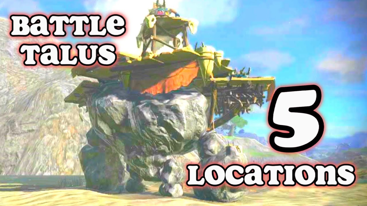 Battle Talus Location in Zelda Tears Of The Kingdom