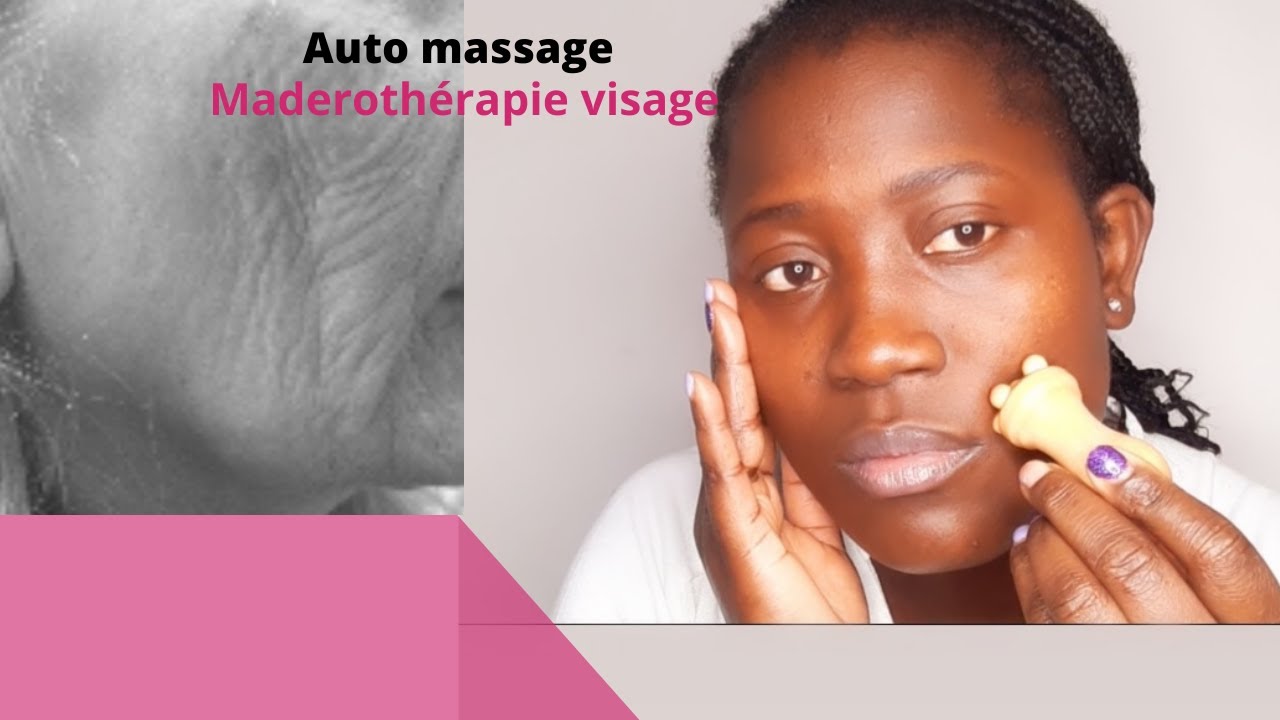 AUTO MASSAGE 2  | MADEROTHERAPIE VISAGE| COMMENT REMONTER LES MUSCLES DES JOUES