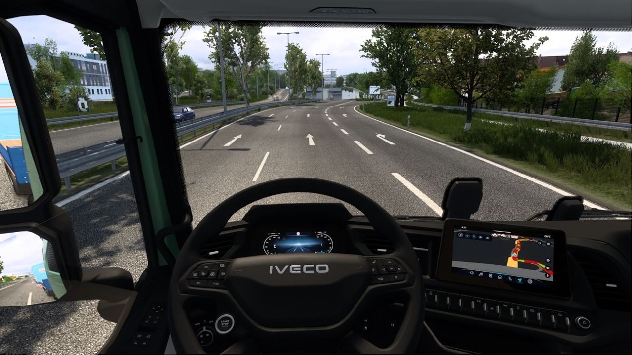 ETS2 | IVECO S-Way | Large Container Delivery | Euro Truck Simulator 2 | Realistic Truck Driving