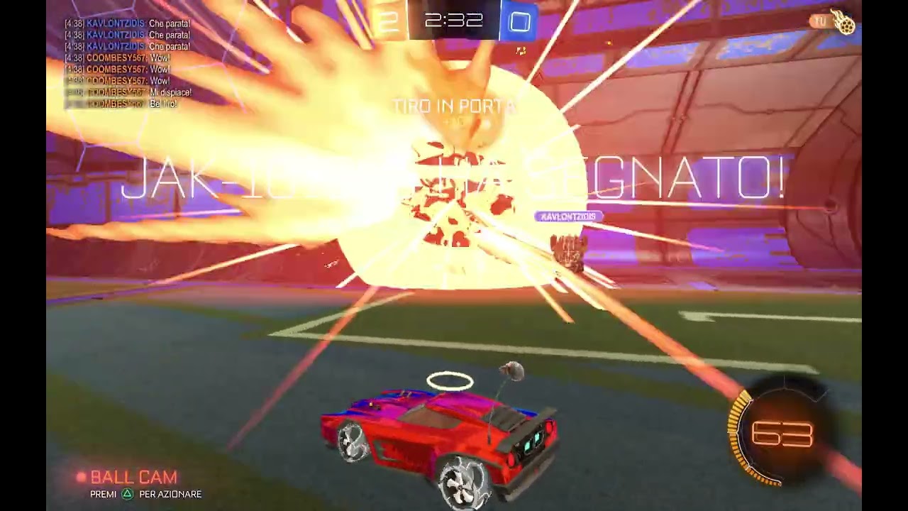 secondo video rocket league