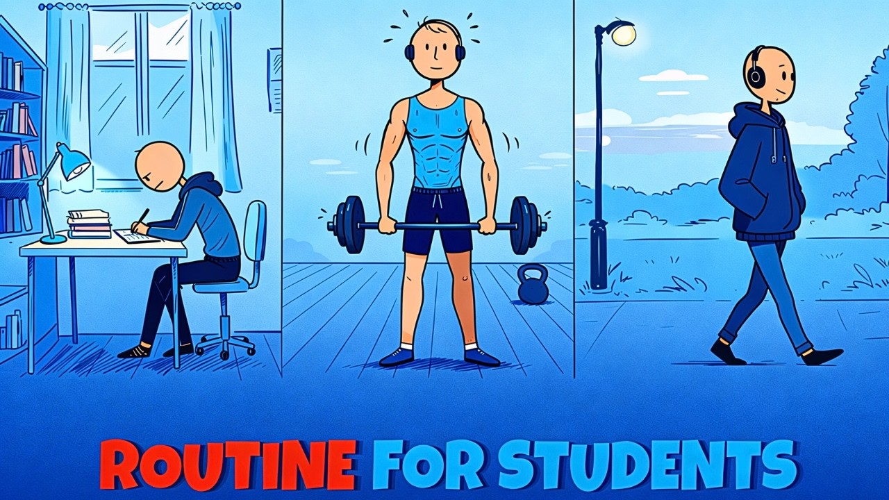 The PERFECT Daily Students Routine! 📚 (You’re Doing It Wrong! ❌)