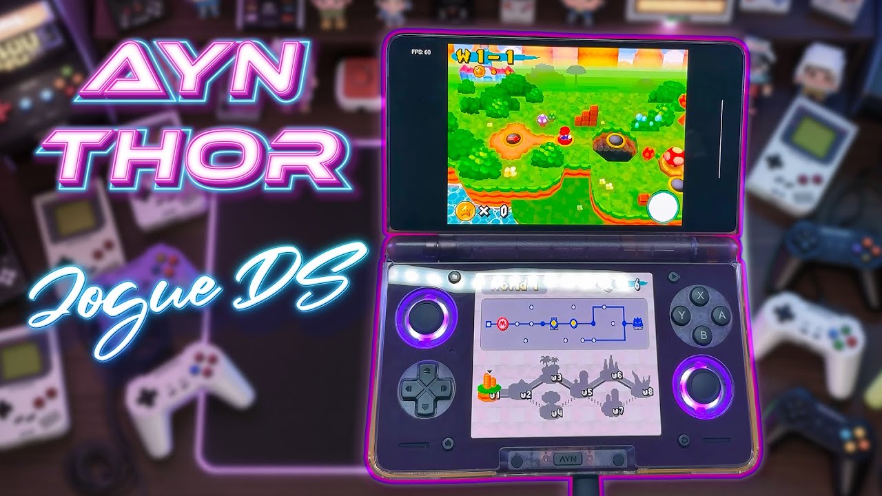Como DOMINAR o Nintendo DS no AYN Thor: Configuração PERFEITA das 2 Telas! 🎮🔥