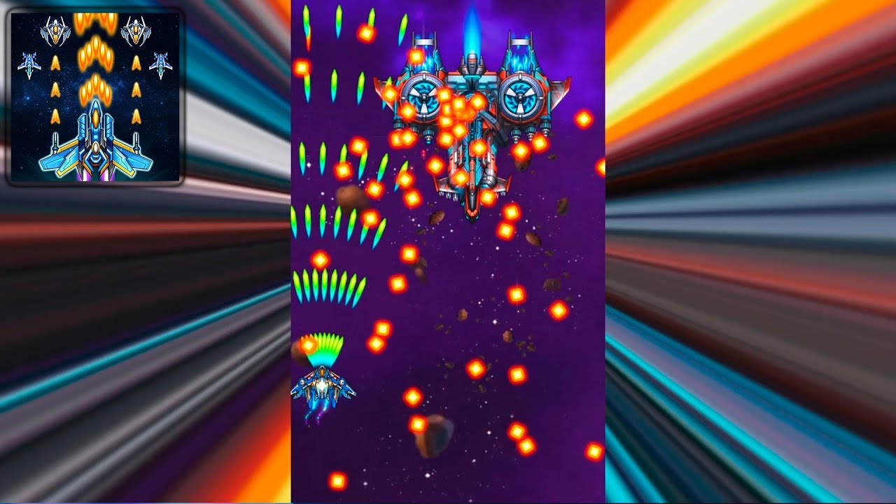 Galaxy sky shooting - Mobile Gameplay Walkthrough Part 3 (iOS, Android)