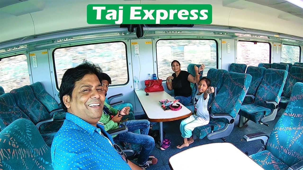 Train Mein Sirf Hum || Taj Express || Train Journey Vlog || New Delhi To Agra To VGLB (Jhansi)