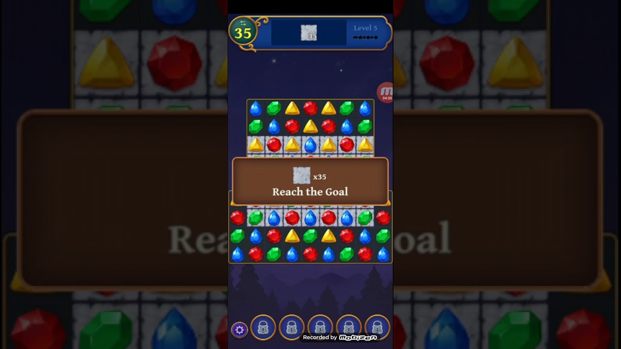 Jewels Magic Mystery Match 3 Gameplay Every 8 Minutes By Mobizen 