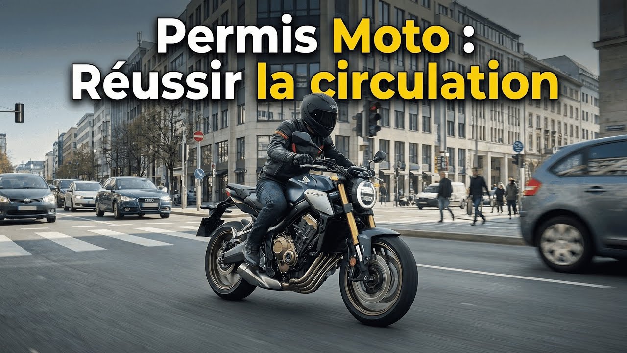 PERMIS MOTO : Comment gérer la CIRCULATION