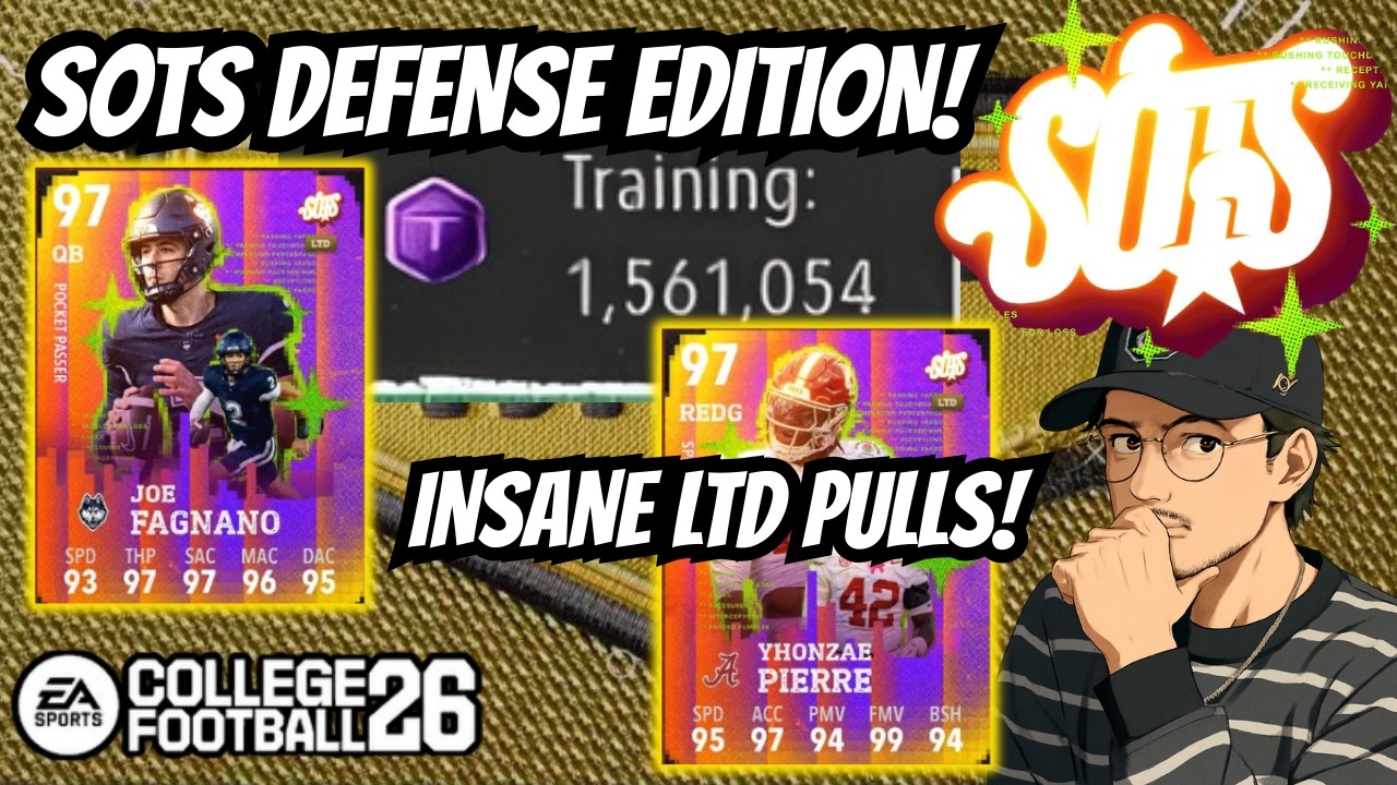 Stars of the Season Might Be a Cheat Code… LTD Flood in CFB 26!  + over 1.5 MILLION training!