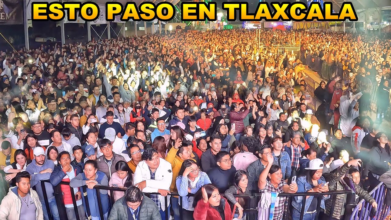 🔴 ESTO PASO EN LA FERIA DE TLAXCALA FRENTE A MILES DE PERSONAS  AUNQUE USTED NO LO CREA CON LOS JRS