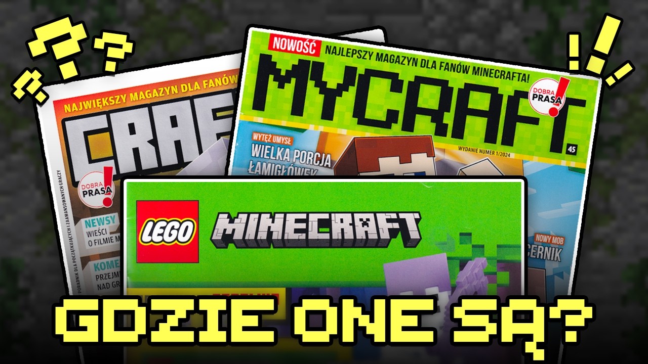 Co STAŁO SIĘ z GAZETKAMI o Minecraft?
