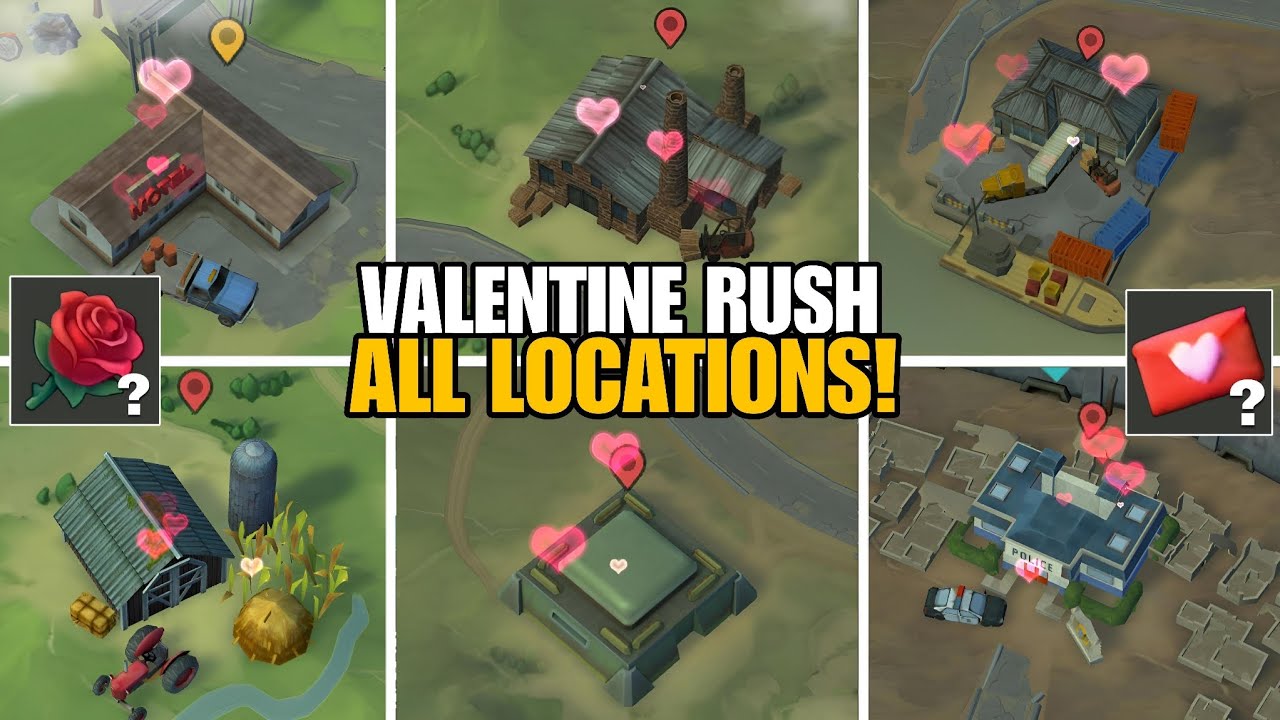 CAN YOU COMPLETE VALENTINE RUSH AFTER CLEARING ALL LOCATIONS!? - Last Day on Earth: Survival
