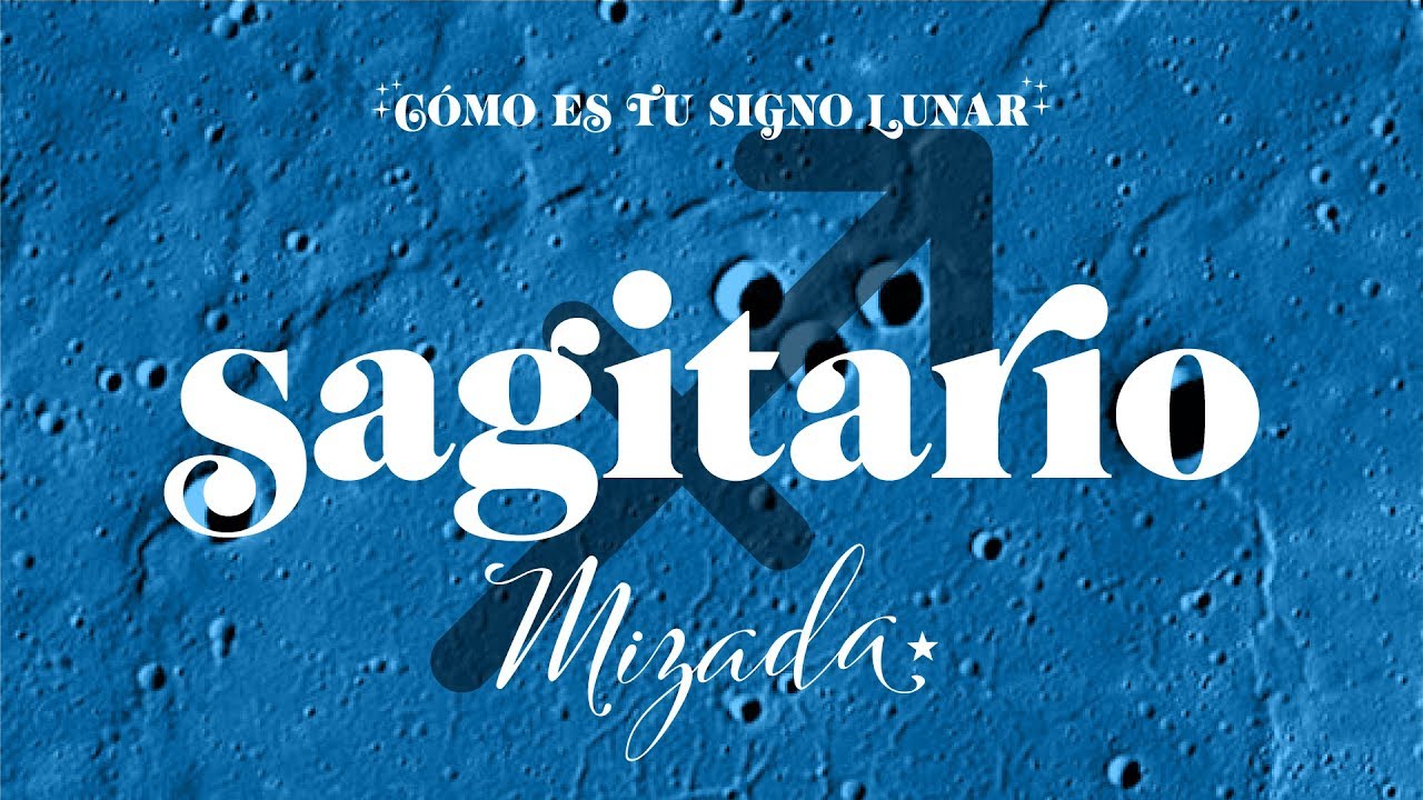 C&oacute;mo Es Tu Signo Lunar Sagitario. Astrolog&iacute;a con Mizada Mohamed.