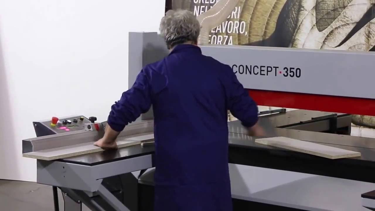 Concept 350 by Fimal - Semi automatic panel saw