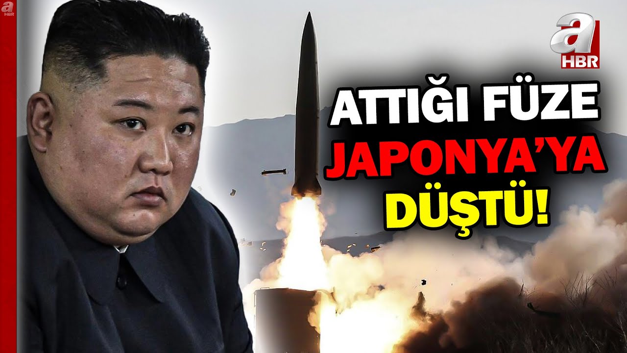 Japonya İle Kuzey Kore Arasında Gerilim! Kuzey Kore'nin Attığı Füze Japonya'ya Düştü | A Haber