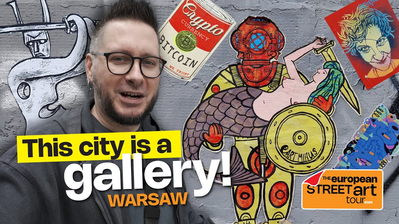 Warsaw: The City Where Street Art Comes to Life | The European Street Art Tour Ep.1