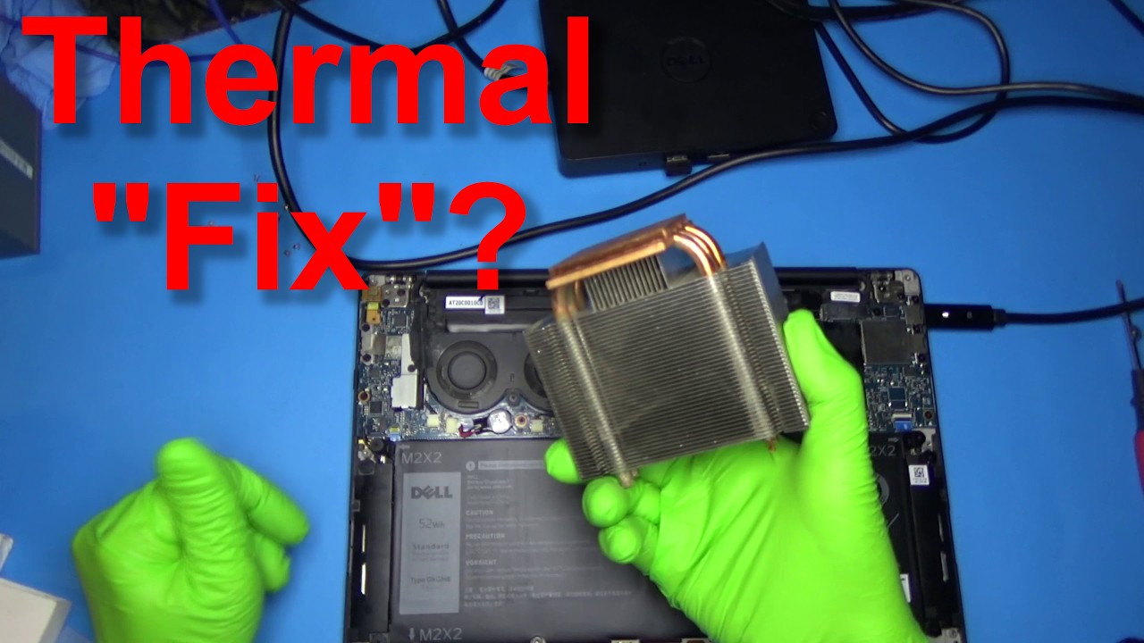 Performs better?  Thermal Throttle Fix?  XPS 9370 i7 Larger Heatsink Test