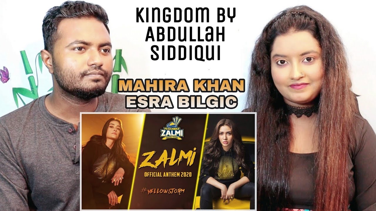 peshawar zalmi anthem 2021 | Kingdom by Abdullah Siddiqui | Indian Reaction
