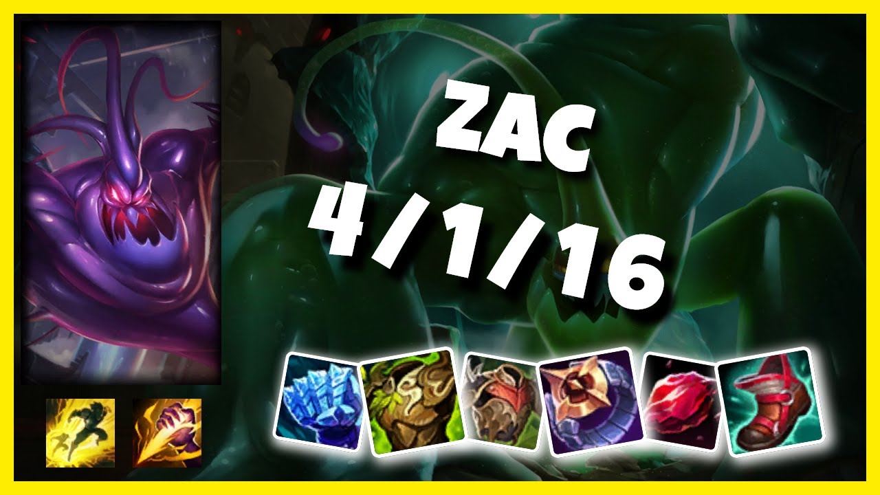 Zac s11 Jungle Challenger Replay (4/1/16) - NA