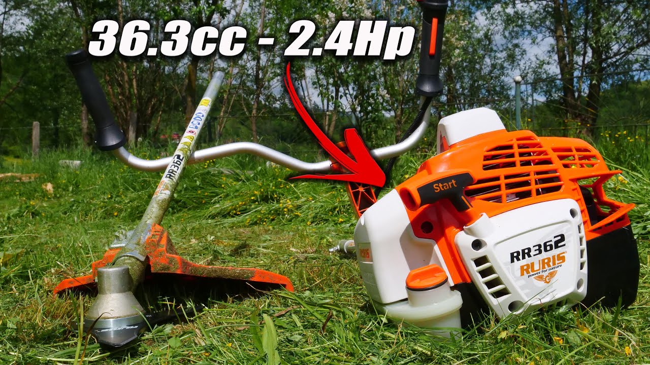 Motocoasa Ruris RR362 | Motor 36.3cc - 2.4Hp | Generatie Noua | Tija doua segmente!