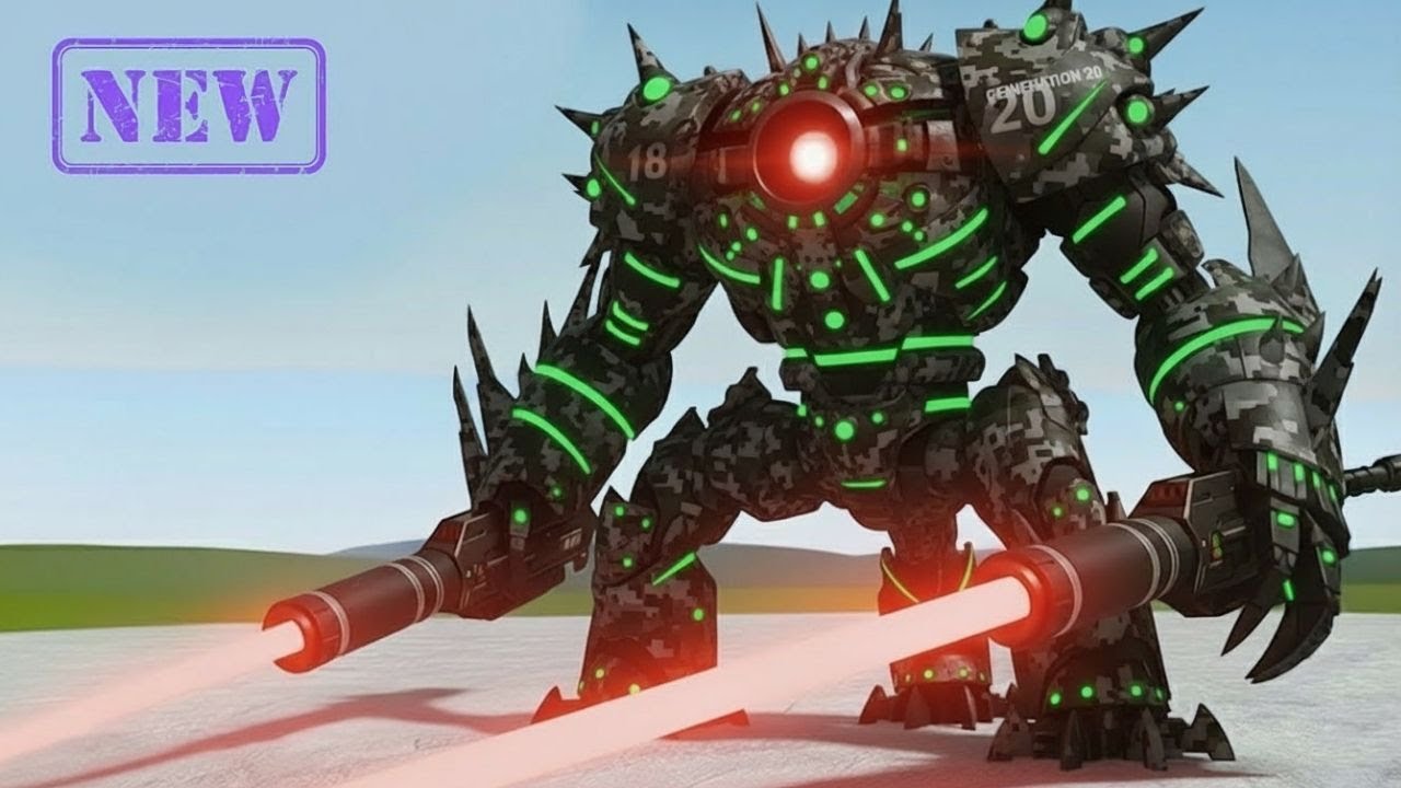 INSANE OMNIDROID V25 PHASE 1  Evolution – Watch It Grow Bigger in Garry’s Mod!