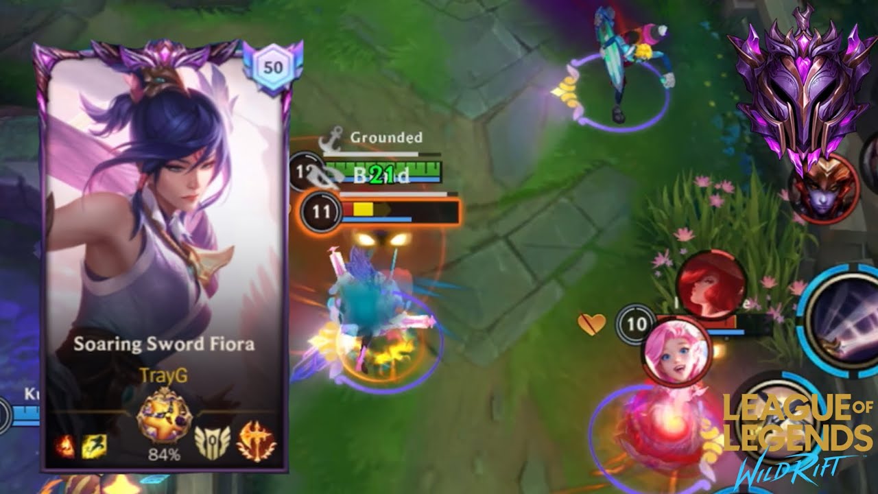 WILD RIFT FIORA VS SINGET | TOP 50 Fiora gameplay