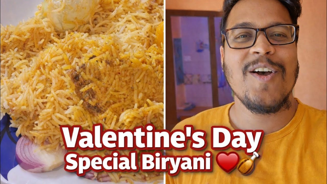 Valentine’s Day Special ❤️ Biryani Treat for My Wife | Bou Ke Biryani Surprise || Cooking with RiSu 