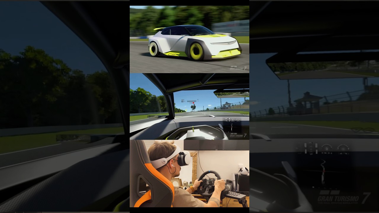 Testing the brand-new Opel Corsa GSe VGT in Gran Turismo 7 #granturismo7 #simracing #opelcorsa