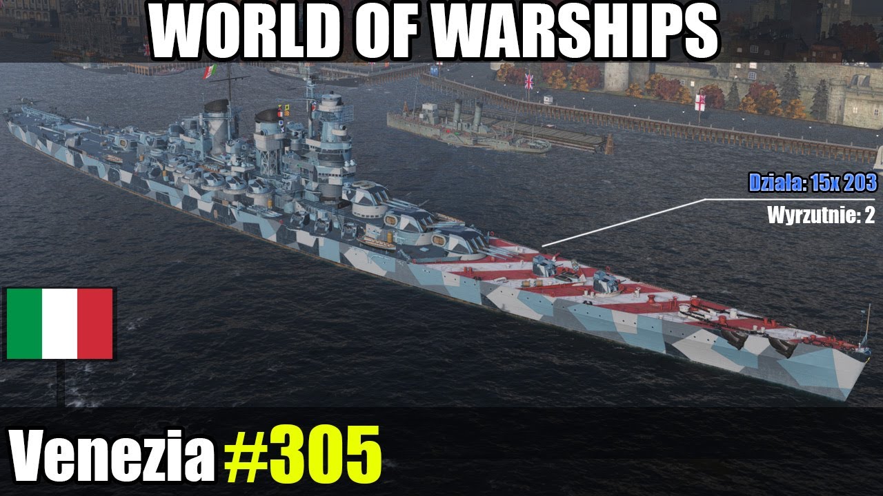 Venezia - World of Warships omówienie i gameplay
