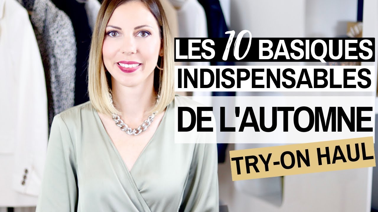 LES 10 BASIQUES MODE INDISPENSABLES DE L'AUTOMNE 🍂 ⎢Ty-on Haul @Zara + @hennesandmauritz