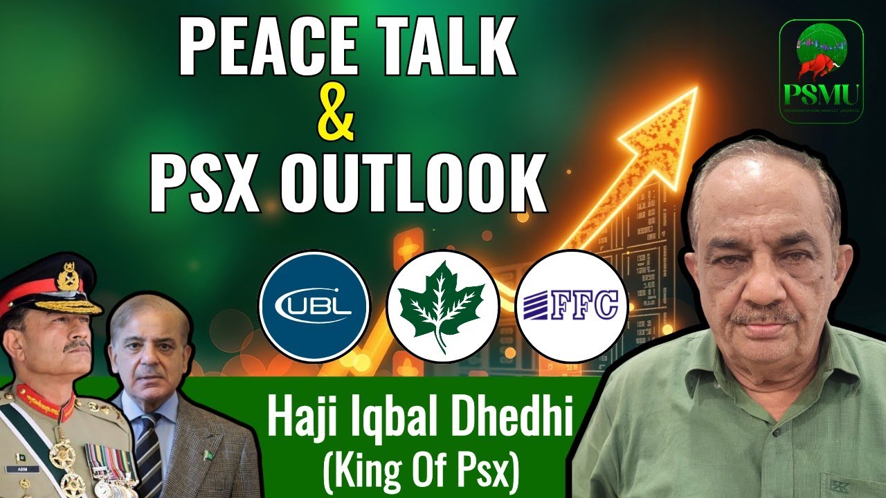 Peace Talk And Psx Outlook | UBL, FFC, MLCF | 11 Apr | PSMU 