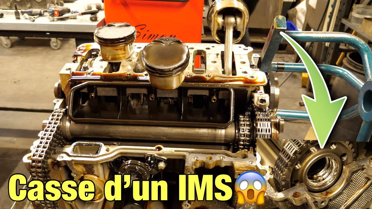 Casse de l'IMS une légende?!😅Démontage d'un moteur et explication technique chez Flat69!⚠️