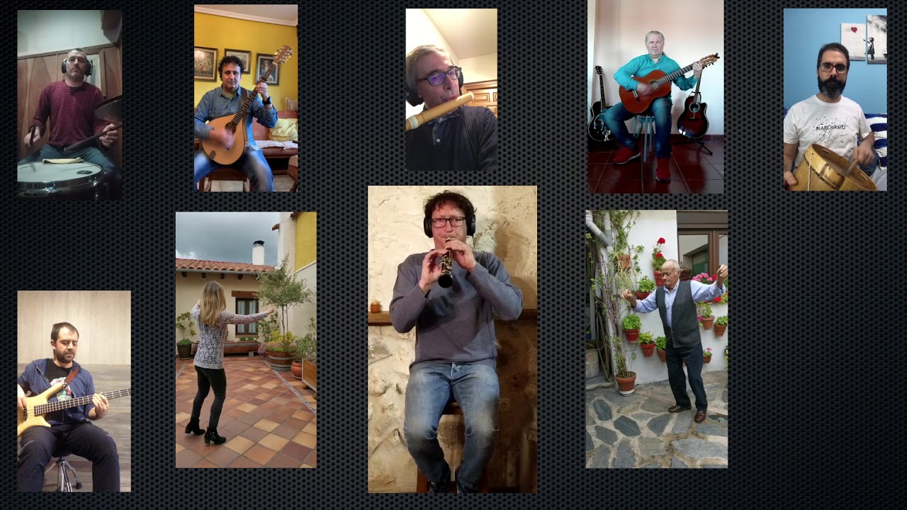 Baile Corrido de El Cubillo, interpretado por Pepe Colás y los punkifolkis durante el confinamiento.