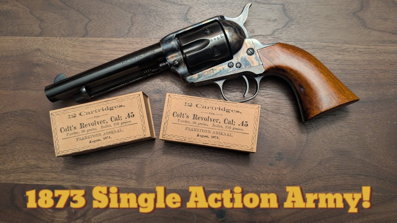 Оружие 1873 года. Часть 1: Single Action Army от Uberti.