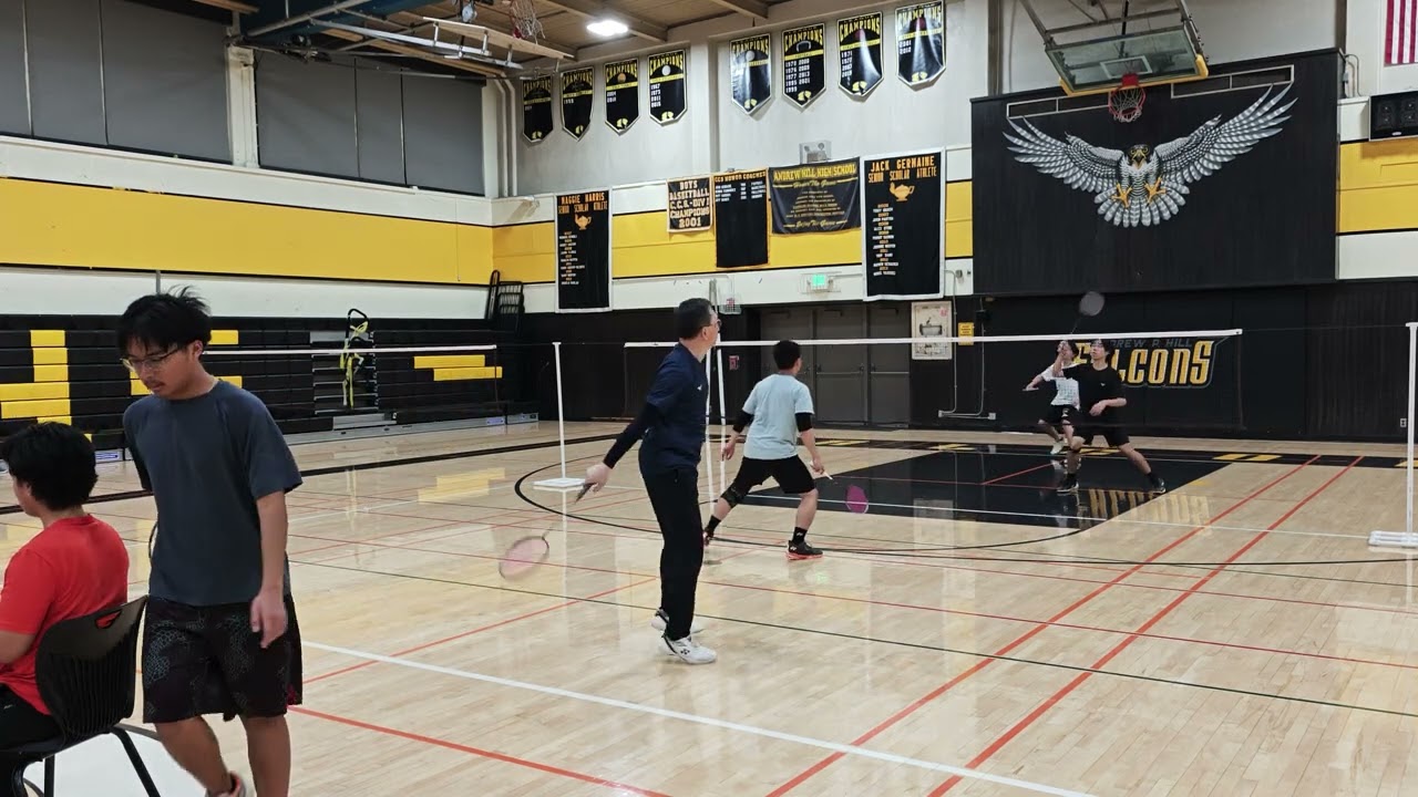 2/20/26 Coach Yip, Coach Khang vs Patrick, Tyber; Coach Yip, Tyber vs Coach Khang, Patrick 