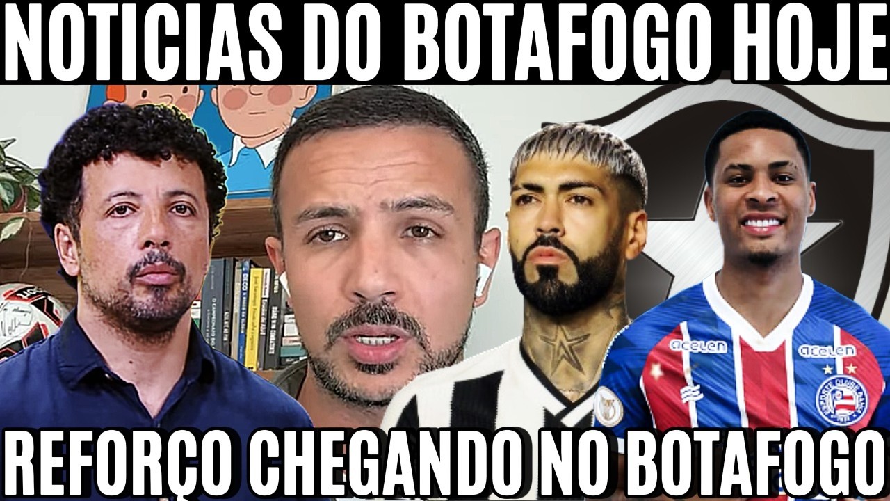NOTICIAS DO BOTAFOGO NOVO REFORÇO CHEGANDO NO GLORIOSO POSSIVEL SAIDA DO BARBOSA.