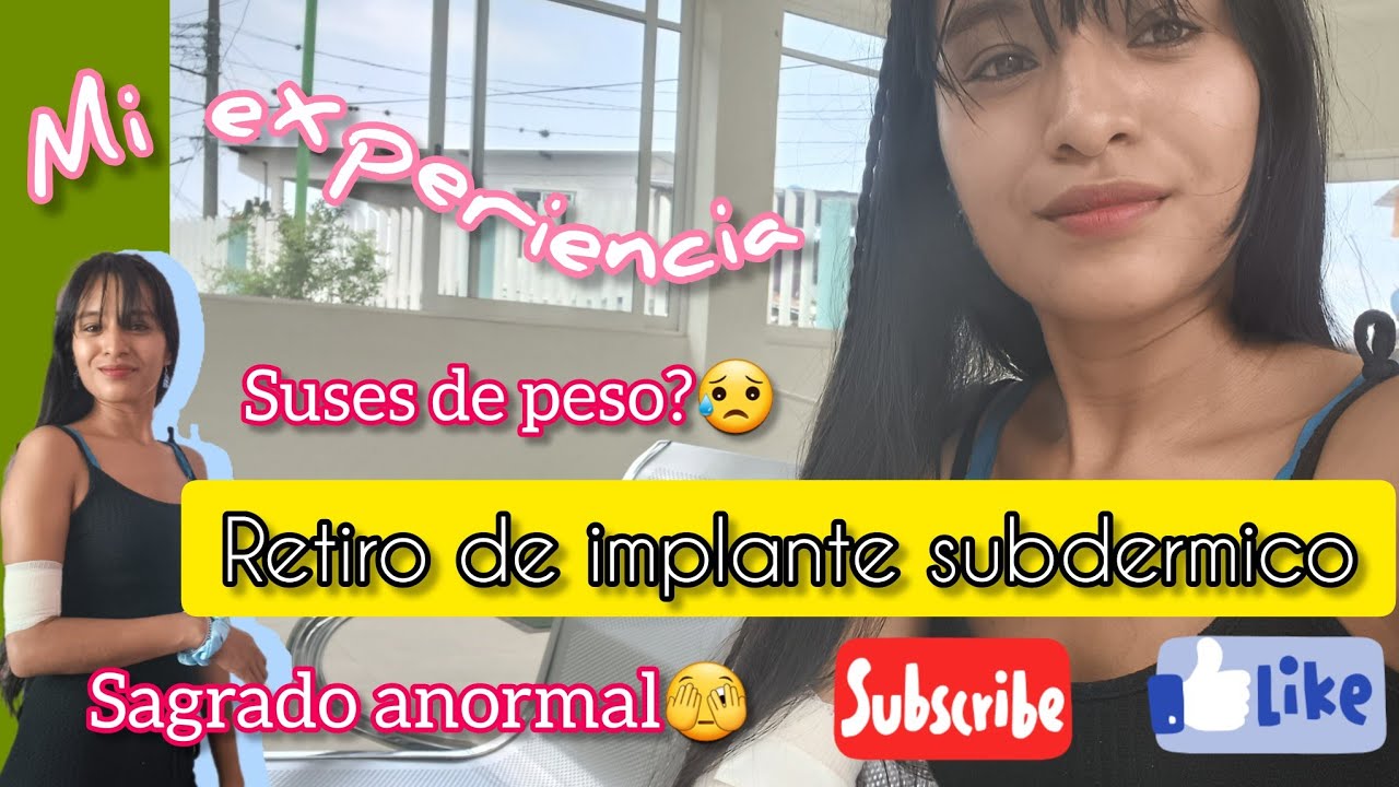 ✅️Implante subdermico😱Mi experiencia🧚‍♀️✨️💕#familia #vlog#video #youtube  #salud#amadecasa
