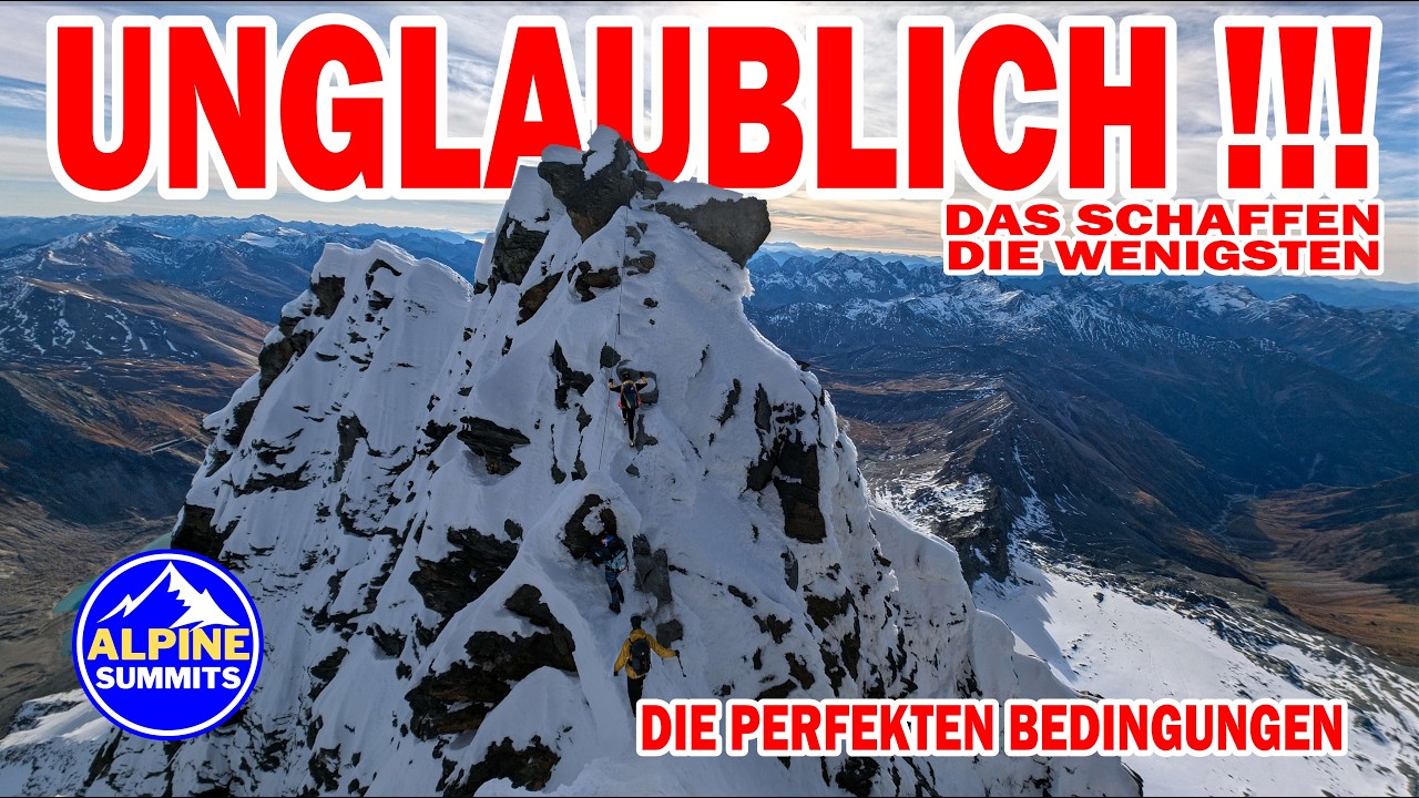 Großglockner Normalweg | DAS SIND DIE PERFEKTEN BEDINGUNGEN #bergsteigen #alpinesummits