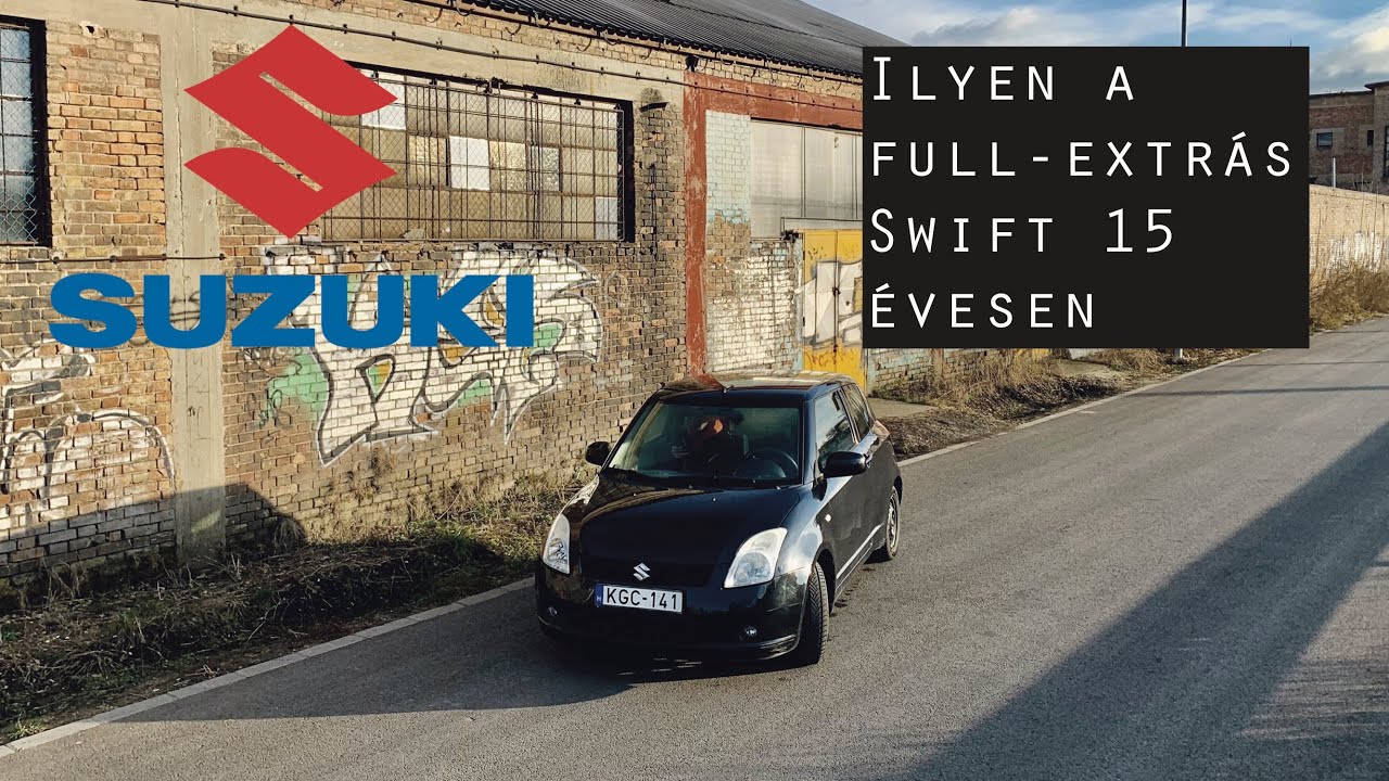 Meglepett, hogy ENNYIRE jó! Ilyen egy 15 éves full-extrás Swift - Suzuki Swift 1.3 GS teszt (2006)