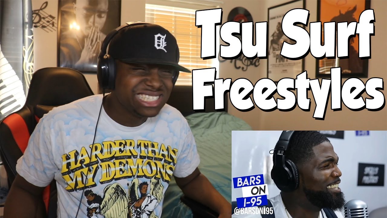 REALEST FREESTYLE EVER!!! Tsu Surf freestyles on Bars On I-95 (REACTION)